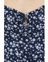 Hollister Co. Рокля в тъмносиньо къса разкроен модел - Pepit.bg