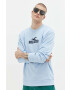 Hollister Co. Суичър в синьо с апликация - Pepit.bg