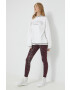 Hollister Co. Суичър в бяло с принт - Pepit.bg