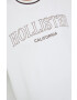 Hollister Co. Суичър в бяло с принт - Pepit.bg