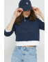 Hollister Co. Суичър в тъмносиньо с изчистен дизайн - Pepit.bg
