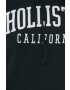 Hollister Co. Суичър в черно с качулка с апликация - Pepit.bg