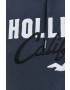 Hollister Co. Суичър в бяло с принт - Pepit.bg