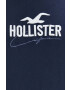 Hollister Co. Суичър в черно с качулка с изчистен дизайн - Pepit.bg