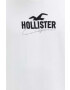 Hollister Co. Суичър в бяло с десен - Pepit.bg