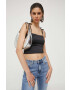 Hollister Co. Топ дамски в черно - Pepit.bg