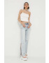 Hollister Co. Топ дамски в бежово - Pepit.bg