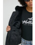 Hollister Co. Яке в черно с преходна изолация - Pepit.bg
