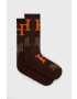 Huf Чорапи X Trasher в кафяво - Pepit.bg