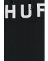 Huf Суичър в черно с принт - Pepit.bg