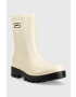 Hugo Гумени ботуши Athena Bootie в бежово - Pepit.bg