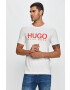 Hugo Тениска мъжка в бяло с принт - Pepit.bg