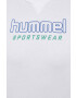Hummel Памучна тениска в бяло - Pepit.bg