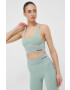 Hummel Спортен сутиен Clea в зелено с изчистен дизайн - Pepit.bg