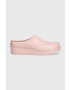 Hunter Чехли Womens Play Clog в розово с платформа WFF1002RMA - Pepit.bg