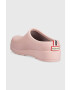 Hunter Чехли Womens Play Clog в розово с платформа WFF1002RMA - Pepit.bg