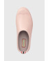Hunter Чехли Womens Play Clog в розово с платформа WFF1002RMA - Pepit.bg