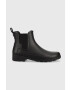 Hunter Гумени ботуши Refined Chelsea Refined Chelsea в черно WFS2201RMA - Pepit.bg