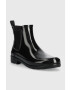 Hunter Гумени ботуши Refined Chelsea Gloss Refined Chelsea Gloss в черно WFS2201RGL - Pepit.bg