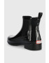 Hunter Гумени ботуши Refined Chelsea Gloss Refined Chelsea Gloss в черно WFS2201RGL - Pepit.bg