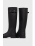 Hunter Гумени ботуши Refined Tall Boot в черно WFT2200RMA - Pepit.bg