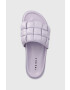 Inuikii Чехли Braided Vegan в лилаво с платформа 70104-120 - Pepit.bg