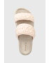 Inuikii Чехли Knitted Double Band в бежово с платформа 70804-025 - Pepit.bg