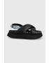 Inuikii Кожени сандали Crossed Print Platform - Pepit.bg