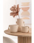 J-Line Кашпа assel Ceramic Cream Large - Pepit.bg