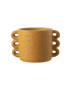 J-Line Кашпа Zenia Ceramic Ochre Medium - Pepit.bg