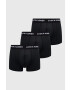 Jack & Jones Боксерки (3 чифта) мъжки в черно - Pepit.bg