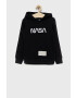 Jack & Jones Детски суичър в черно с изчистен дизайн - Pepit.bg
