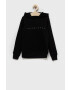 Jack & Jones Детски суичър в черно с изчистен дизайн - Pepit.bg