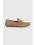 Jack & Jones Кожени мокасини Jfwjensen в бежово - Pepit.bg