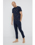 Jack & Jones Памучна пижама - Pepit.bg