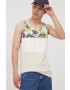 Jack & Jones Памучна тениска в бежово - Pepit.bg