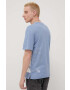 Jack & Jones Памучна тениска в лилаво с принт - Pepit.bg