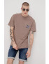 Jack & Jones Памучна тениска в бежово с принт - Pepit.bg