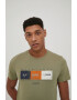 Jack & Jones Памучна тениска с апликация - Pepit.bg