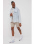 Jack & Jones Памучна тениска в бежово с принт - Pepit.bg