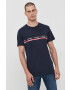 Jack & Jones Памучна тениска в бяло с принт - Pepit.bg