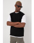 Jack & Jones Памучна тениска в черно - Pepit.bg