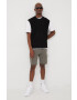 Jack & Jones Памучна тениска в черно - Pepit.bg