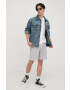 Jack & Jones Памучна тениска в бяло с принт - Pepit.bg