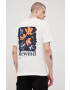Jack & Jones Памучна тениска в бежово с принт - Pepit.bg