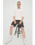 Jack & Jones Памучна тениска в розово с принт - Pepit.bg
