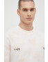 Jack & Jones Памучна тениска в розово с принт - Pepit.bg