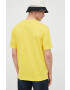 Jack & Jones Памучна тениска в жълто с принт - Pepit.bg