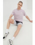 Jack & Jones Памучна тениска в лилаво с принт - Pepit.bg