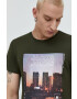 Jack & Jones Памучна тениска - Pepit.bg